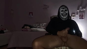 Polla del hijastro en el dormitorio